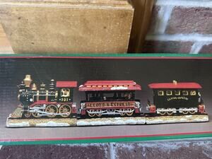 House Of Lloyd Christmas Train Lloyd's Express 542099 16" Train Lights Up, Rare
